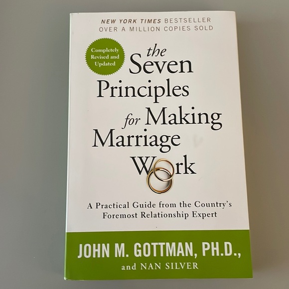 Other | The Seven Principles For Making Marriage Work Book | Poshmark